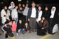  بالصور: انطلاق حافلات معتمري مدينتي اللد والرملة إلى الديار الحجازية